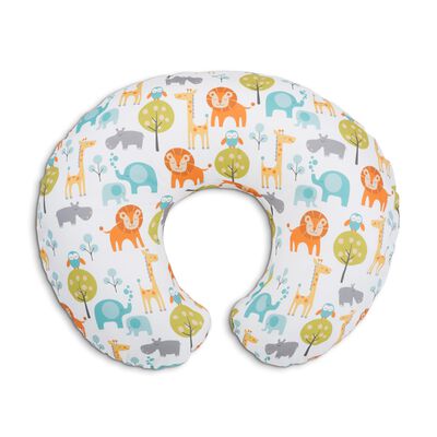 Boppy Cotton Pillow (Peaceful Jungle)